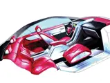 Lincoln MK 9 concept design sketch