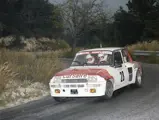 Piloted by Michel Neri and Edouard Buresi, the Renault can be seen here racing in the 1986 Rallye d’Antibes, where it finished 2nd in class B2.