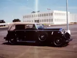 The 770 K attends a CCCA Grand Classic at the Speedway, ca. late-1960s.