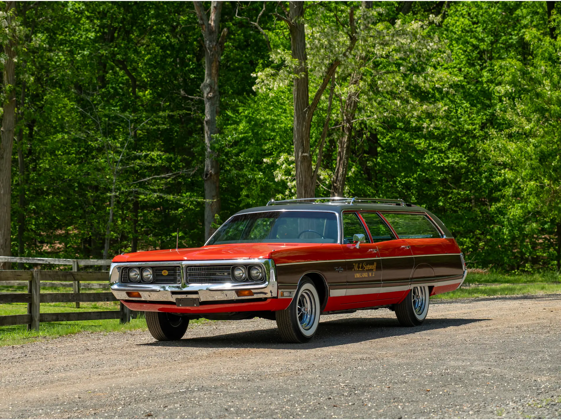 1972 Chrysler Town and Country Nine-Passenger Station Wagon