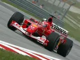 Michael Schumacher (GER) Ferrari F2001 claimed his fourty-sixth career pole position.Malaysian Grand Prix, Sepang Circuit, Kuala Lumpur, Malaysia. 16 March 2002DIGITAL IMAGE