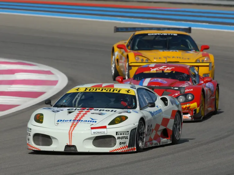 The JMB Racing Ferrari F430 GT2 at the 2006 FIA GT Championship Paul Ricard