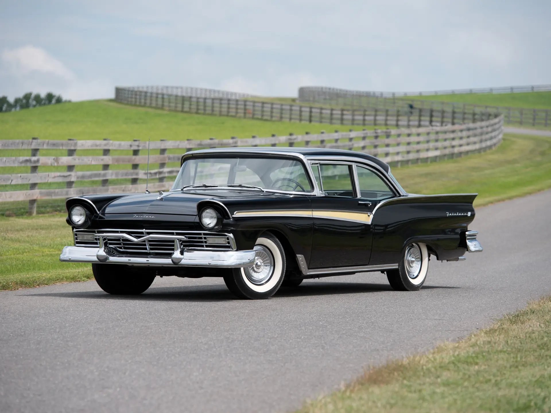 1957 Ford Fairlane 500 Club Sedan 'F-Code' | Hershey 2014 | RM Sotheby's