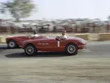 Chassis 0350 wears the colour red with the race number “1” while being driven by Tom Bamford.