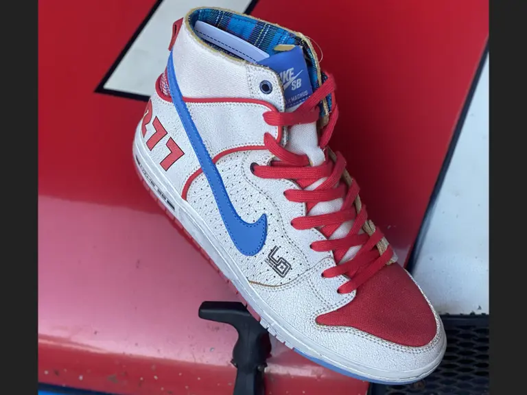 Magnus Walker Nike ‘277’ SB Dunk Sneakers, Dead Stock and Signed ...