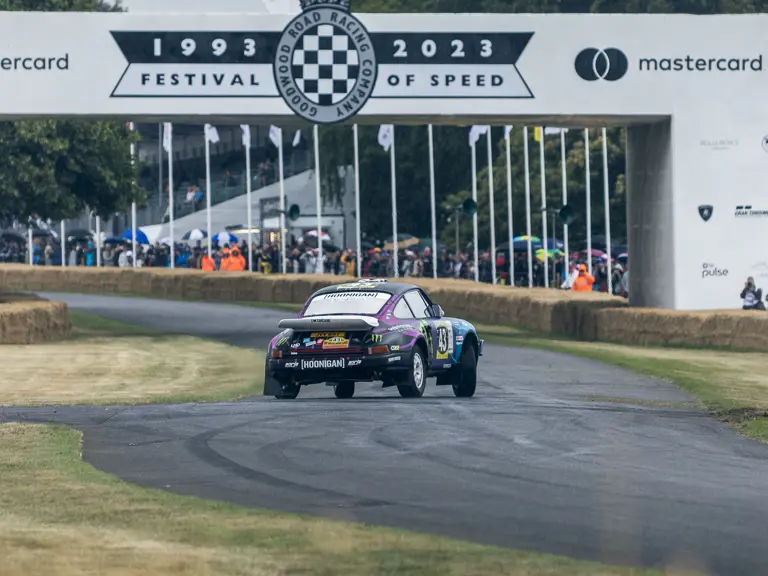 The Porsche 911 SC 'Safari' as seen at the 2023 Goodwood Festival of Speed.