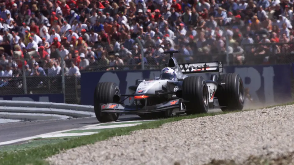 David Coulthard guides the McLaren MP4-16 around the track en route to victory at the Austrian Grand Prix. David Coulthard guides the McLaren MP4-16 around the track en route to victory at the Austrian Grand Prix.