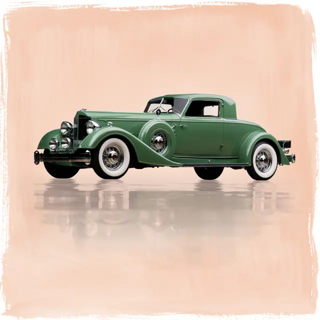 ミニカー　1/43 パッカード 1108 Twelve Stationary Coupe Dietrich 1934(ブルー) [MX41601-042] 1934 Packard 1108 Twelve Stationary Coupe by Dietrich | The