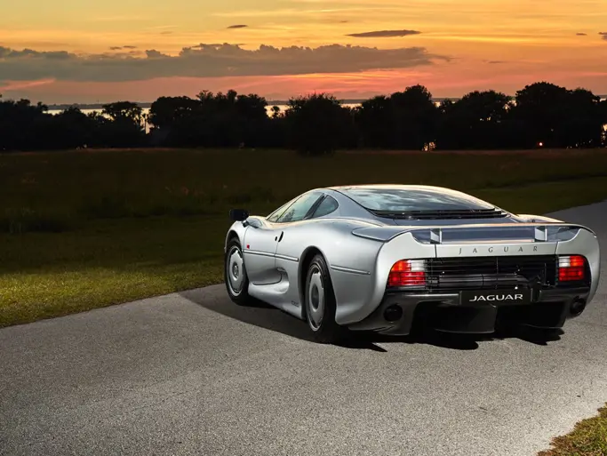 1993 Jaguar XJ220 offered by RM Sothebys at Amelia Island live auction 2022