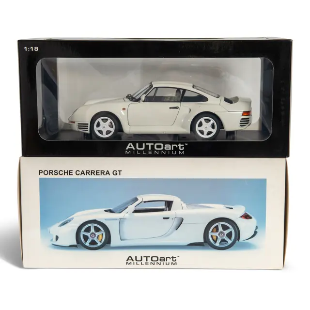 ミニカー AUTOart Porsche 959 1:18 1/18 AUTOart PORSCHE 959 - WHITE Diecast Car Model 78083