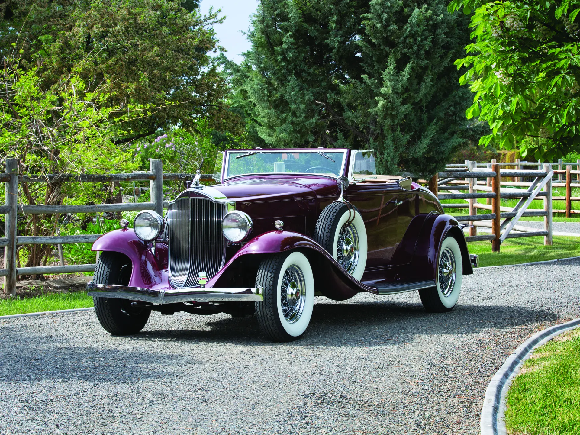 Brooklin 1:43 - Coupé Miniature - Models - Ref.: BRK 6: 1932 Packard Light 8 Roadster Coupe Fabrique A Bath Angleterre 1984