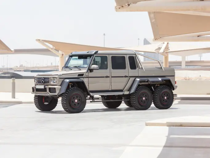 Mercedes-Benz G63 AMG 6x6: auction results and sold prices