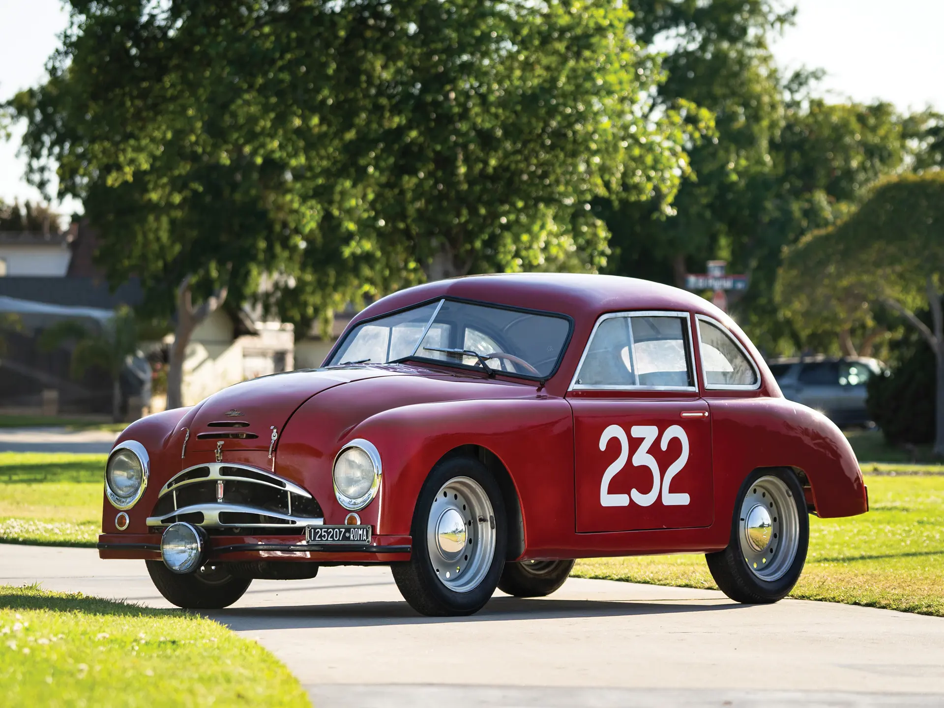 1949 Fiat-Patriarca 750 Berlinetta Sport by Faina | Monterey 2018 | RM Sotheby's