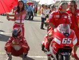 The GP6 as seen during the final round of the 2006 MotoGP season at Valencia.