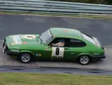 Taking on the infamous Carousel corner at the 1981 24 Hours of Nürburgring.