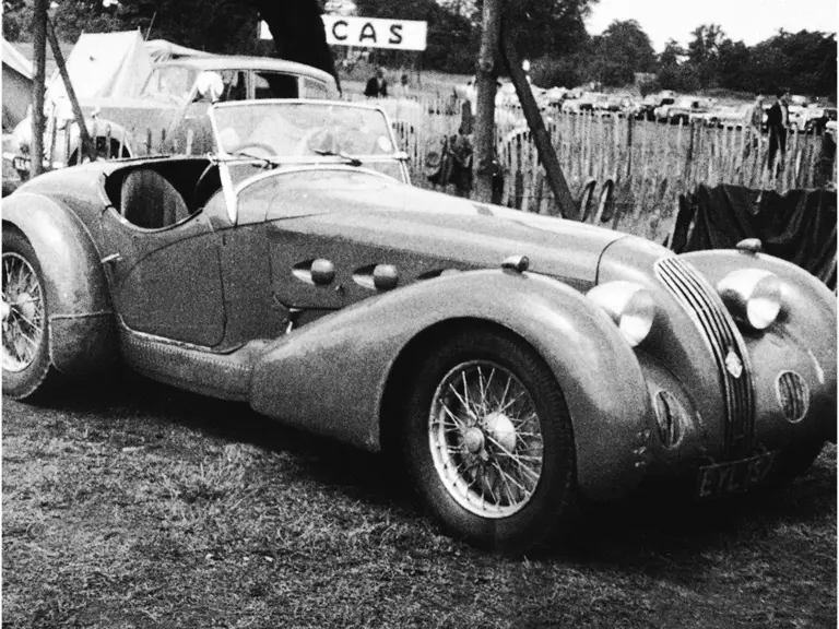 The body of the Alfa Romeo is pictured in period, then believed to have been fitted to an Alfa Romeo 8C 2300, chassis 2111027.