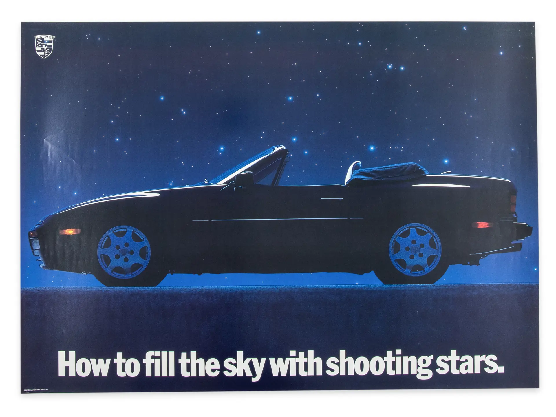 How to fill the sky with shooting stars.” Porsche 944 S2