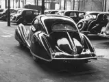 Chassis no. 90110 sitting inside the Talbot factory prior to World War II.
