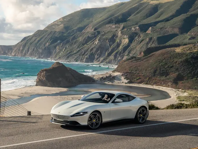 2021 Ferrari Roma offered in RM Sothebys A Ferrari to Benefit Save the Children online auction 2020