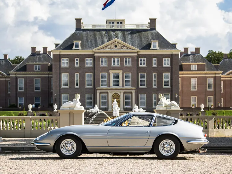 Chassis number 10287 at the Concours d'Elegance Paleis Het Loo Apeldoorn in 2016, where it won Best of Show.