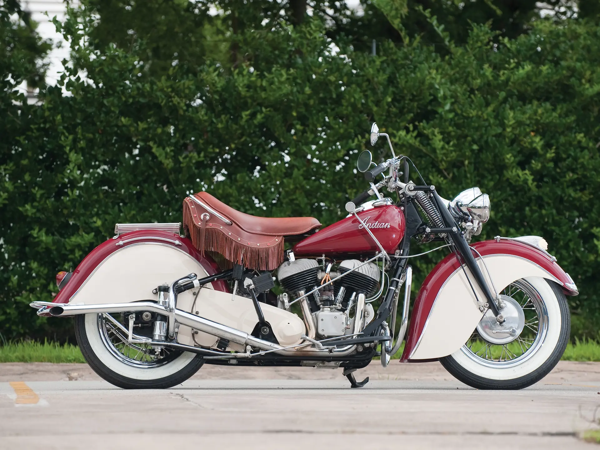 1948 Indian Chief Bonneville Motorcycle | Vintage Motor Cars