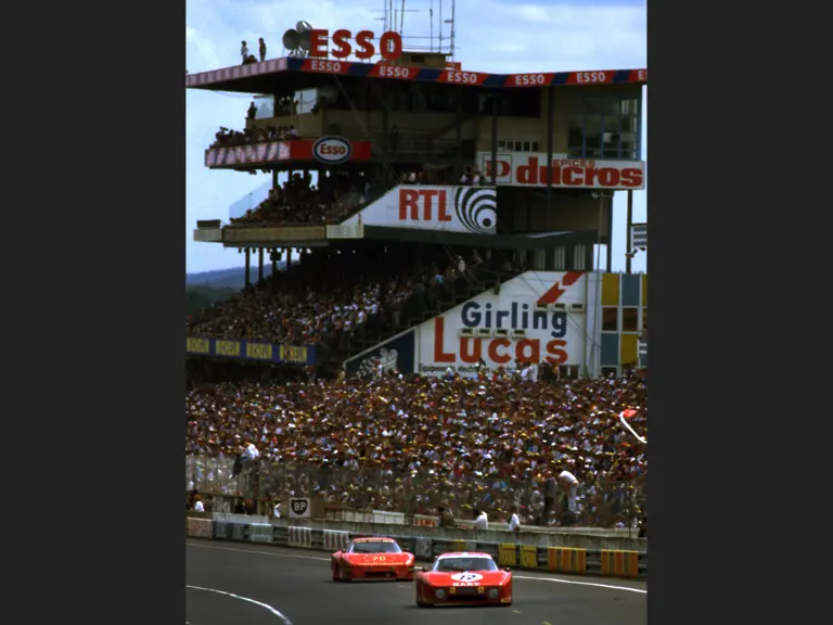 Alain Cudini, John Morton, and John Paul Jr, #72, 9th Overall, 24 Hours of Le Mans, 1982.