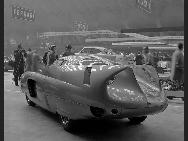 Alfa Romeo B.A.T. 7, Turin Automobile Salon, 1954. - Courtesy of The Klemantaski Collection