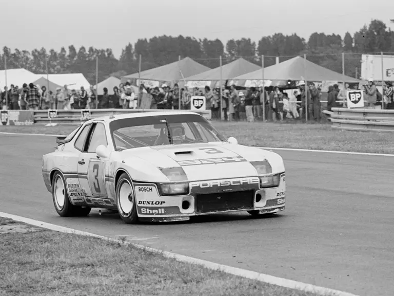 Chassis no. 924003 driven by Derek Bell and Al Holbert at the 1980 24 Hours of Le Mans.
