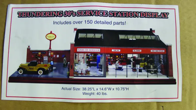 Snap-On 1:43 3台セット Diorama ジオラマ Limited edition, Snap-on Tools, 'Thundering 30s' service station