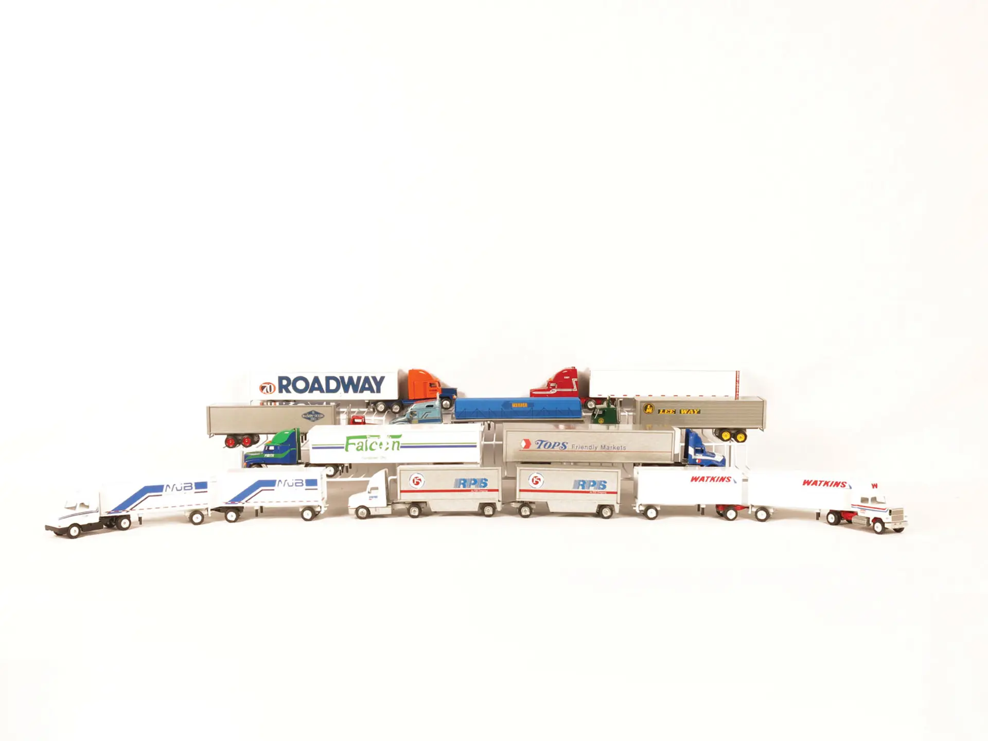 Ten 1/64 Scale Winross Die-Cast Models of Various Companies | Auburn ...