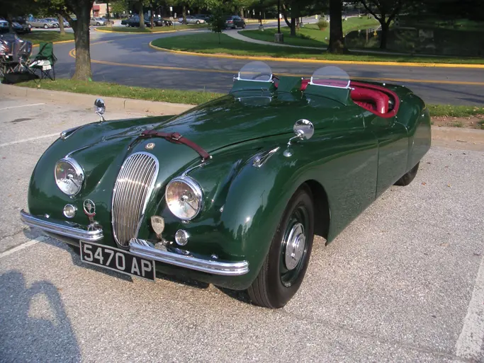 Jaguar XK120 Alloy Roadster: auction results and sold prices