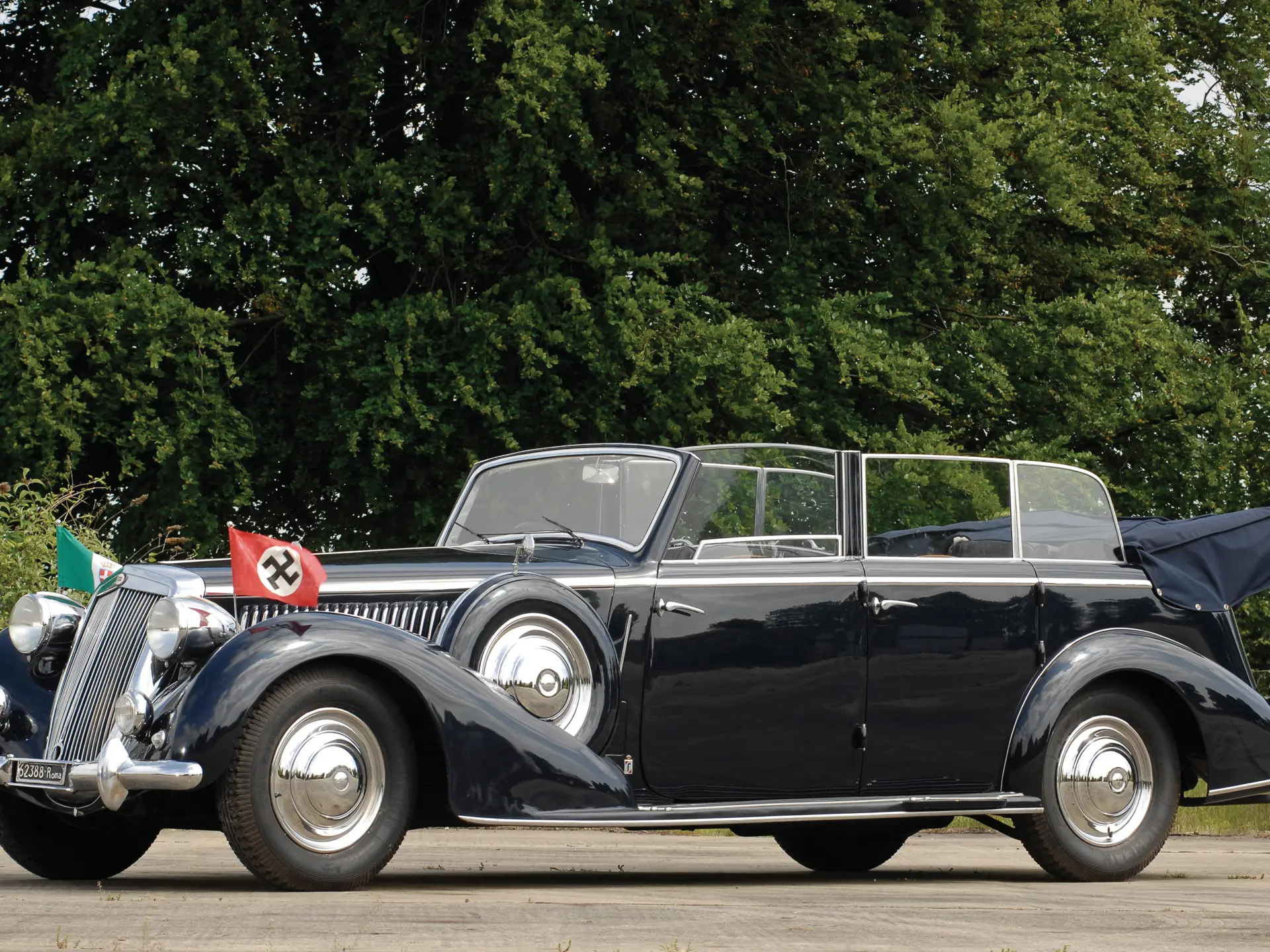 自動車 Lancia Astura IV Serie Ministeriale 1938 1938 Lancia Astura Cabriolet Series IV 'Lunga Torpedo Ministeriale