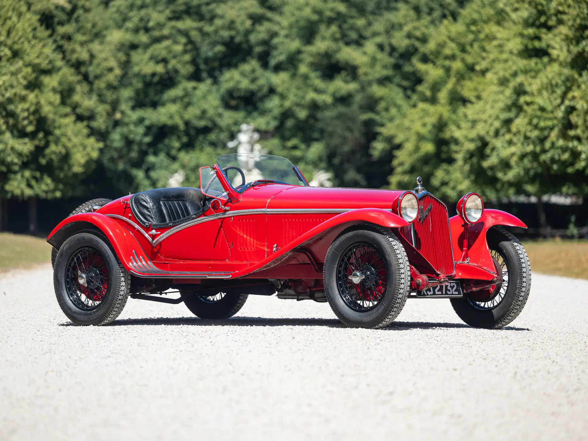 1932 Alfa Romeo 6C 1750 Gran Sport Series V Spider by Touring