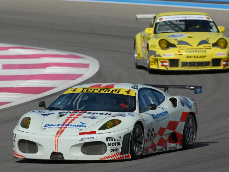 The JMB Racing Ferrari F430 GT2 at the 2006 FIA GT Championship Paul Ricard