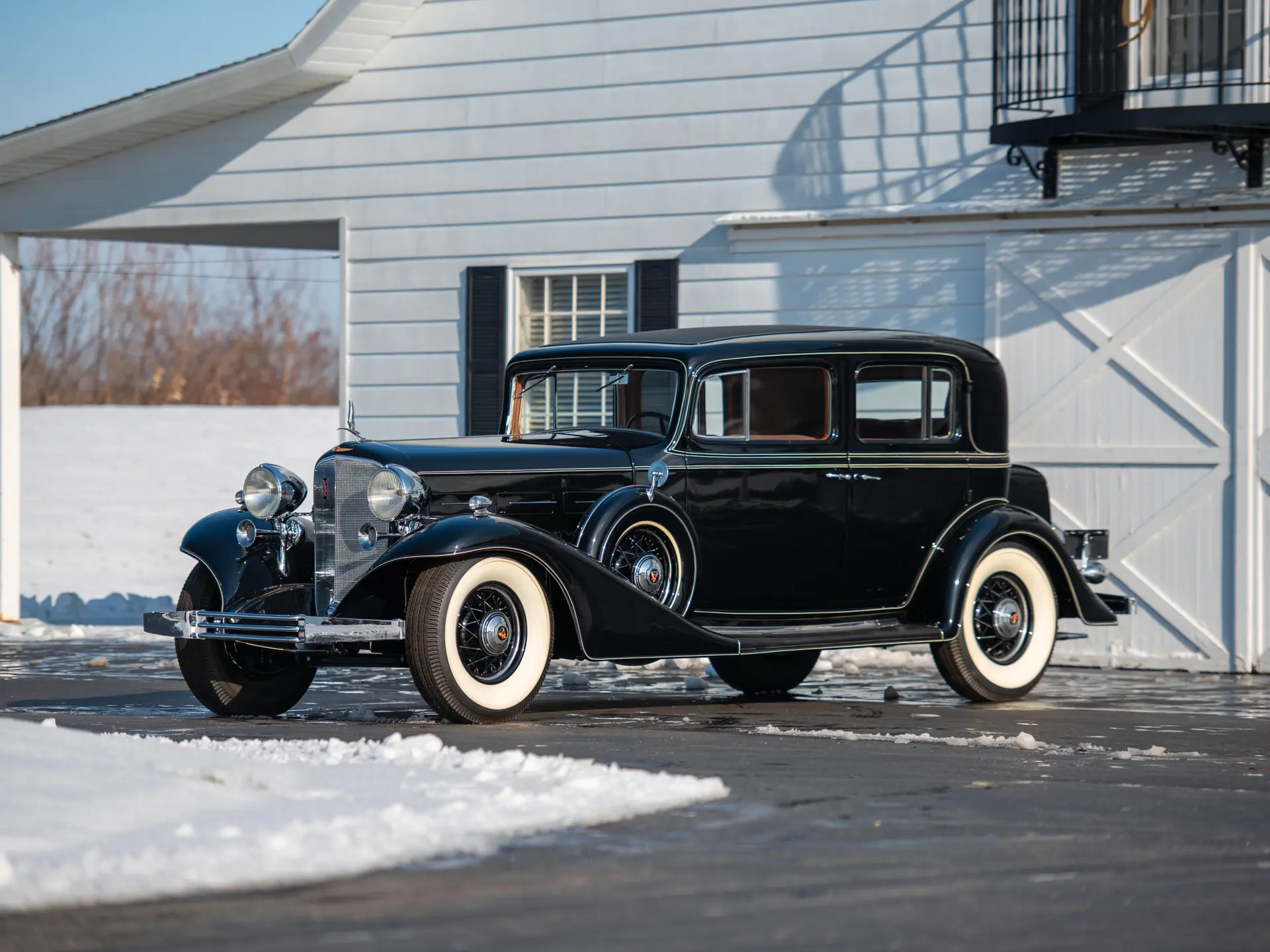 Cadilac TownCar Limousine de 1933, Branco | Storekit