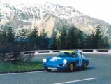 On completion of its restoration, Walter Röhrl drove the Porsche at the 1996 Bavaria Rallye Historic.