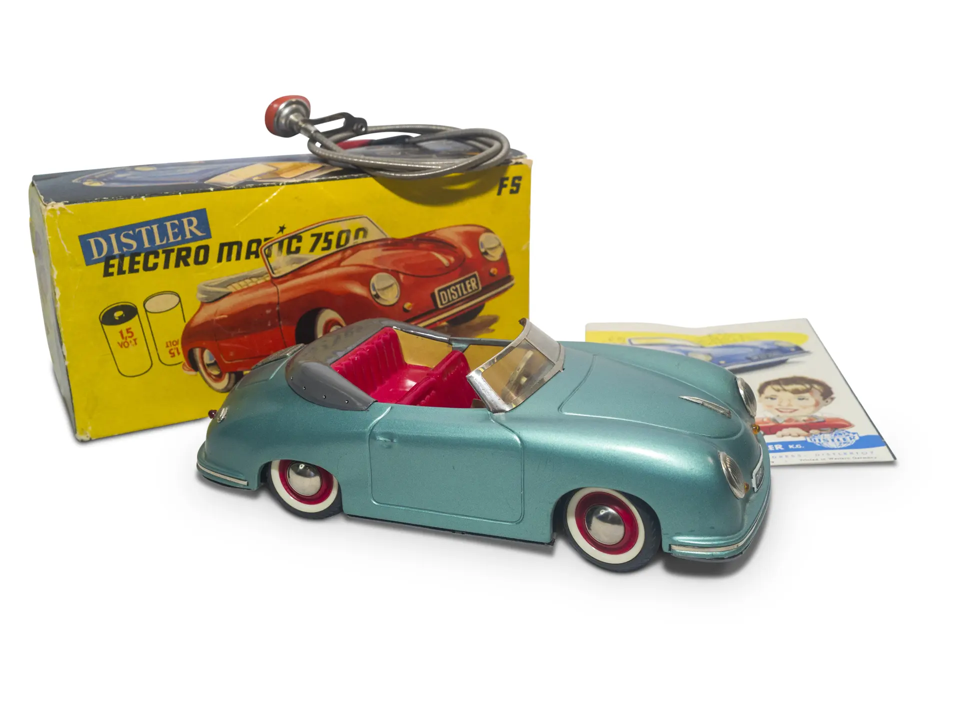 Distler Electro-Matic 7500 with Porsche License Plate | A Lifetime of