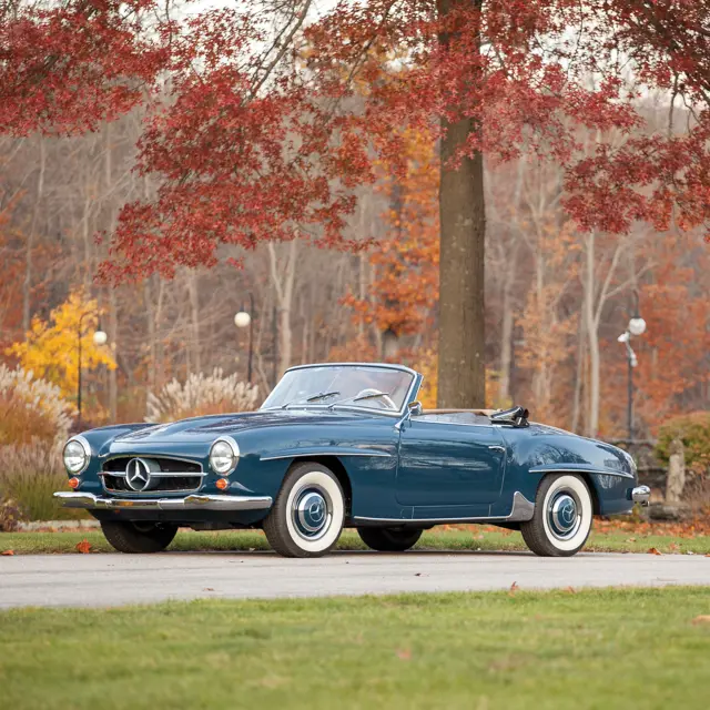 1/43 メルセデス・ベンツ 190 SL 1956年 レッド／アイボリー〔NOREV