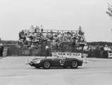 Racing under Luigi Chinetti’s N.A.R.T banner at the 12 Hours of Sebring, 1962.