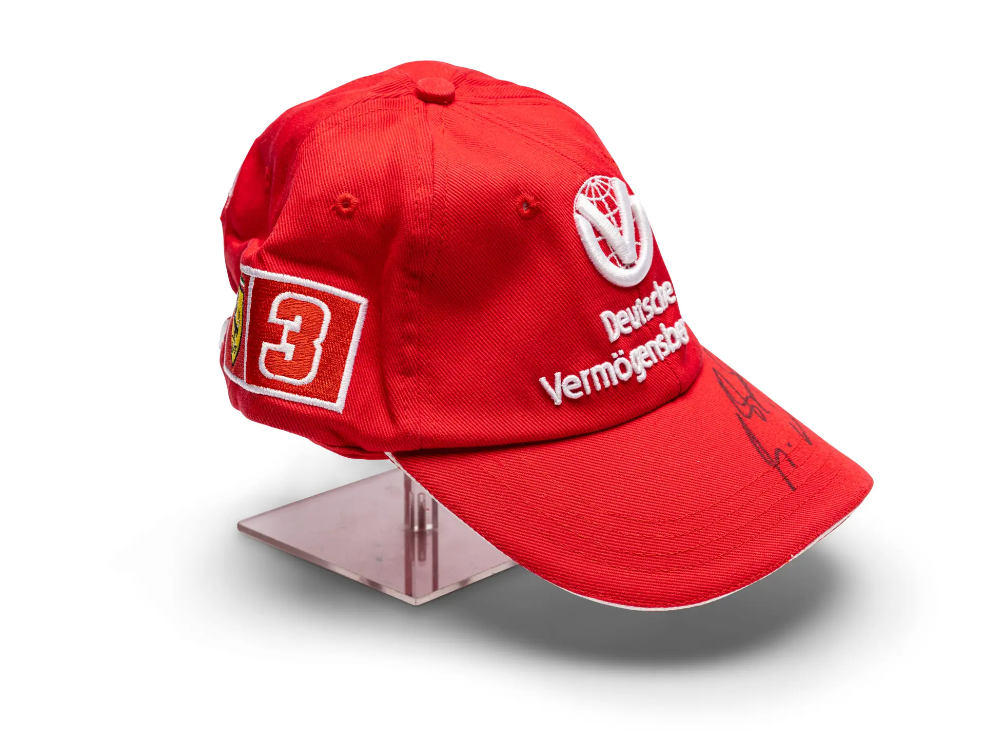 Casquette Michael Schumacher Collection - Ferrari F1 - Noire - Taille Unique