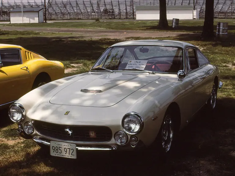 The Ferrari is pictured at a club meet in Indianapolis in July 1972.