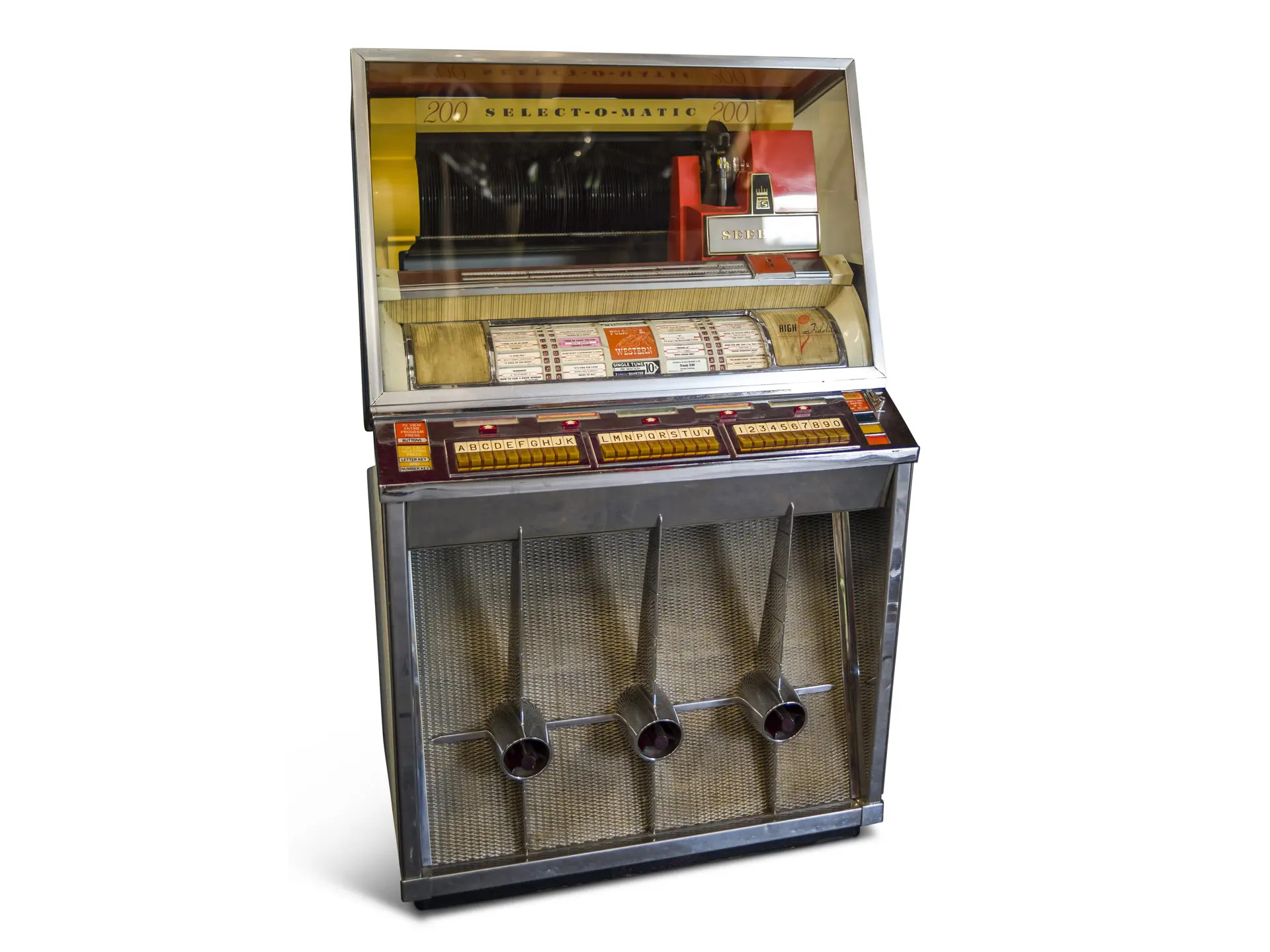Seeburg Select-O-Matic 200 Jukebox | Gene Ponder Collection