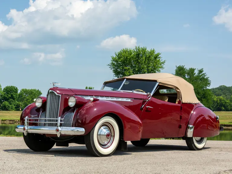 1940 Packard Custom Super Eight One-Eighty Convertible Victoria by Darrin |  Monterey 2023 | RM Sotheby's