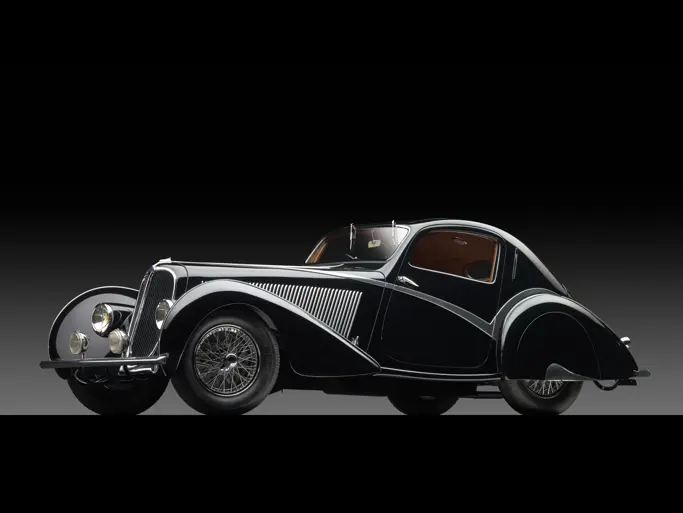 1936 Delahaye Type 135 Competition Court Teardrop Coupé by Figon