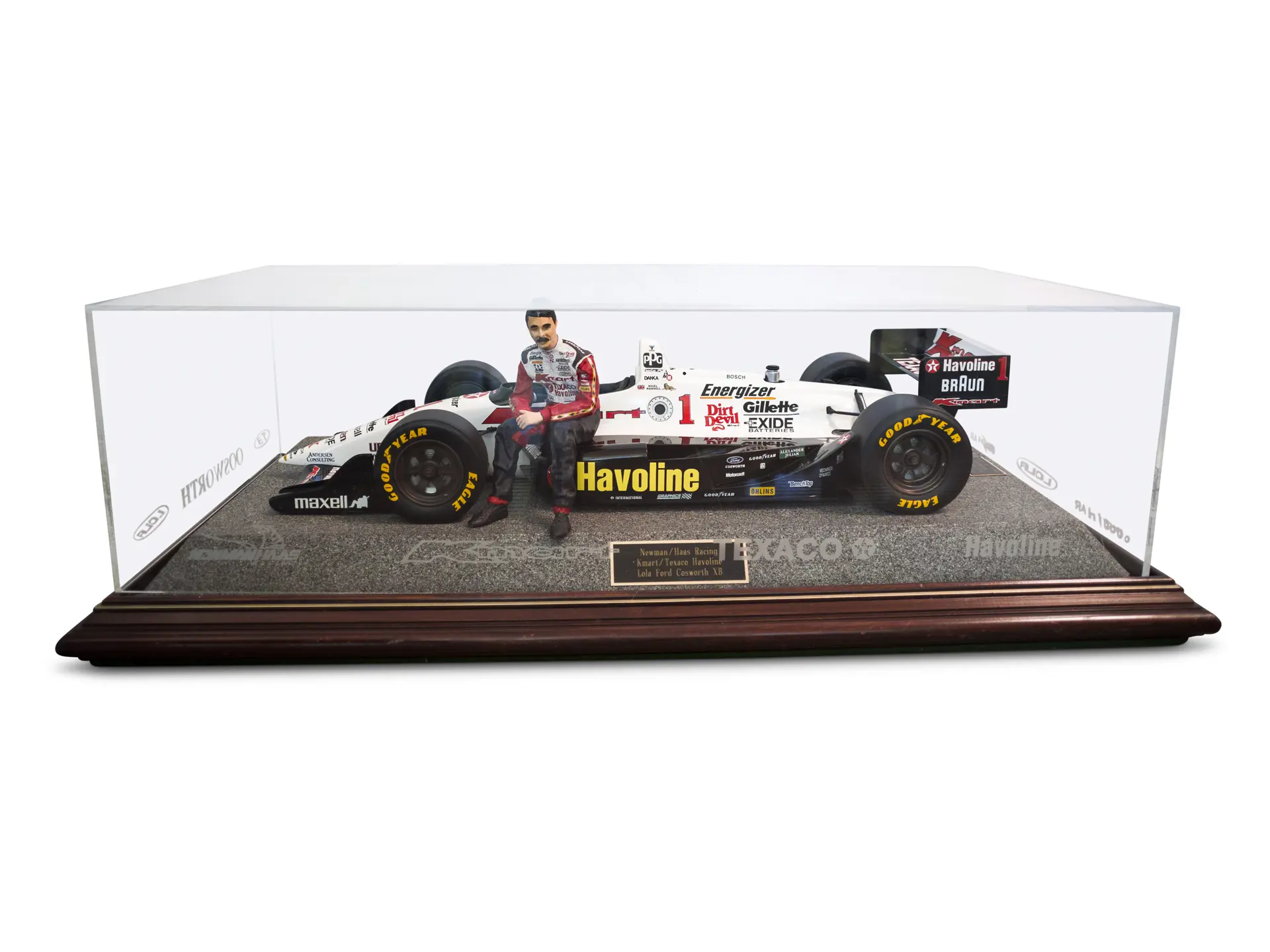 RACING CHAMPIONS INC.  NEWMAN HAAS RACING Kmart TEXACO Havoline LIMITED EDITION 1 OF 2,508 1:24 SCALE DIE-CAST REPLICA 中古 a1 Racing Champions RACING CHAMPIONS INC. NEWMAN HAAS Kmart