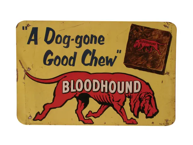 bloodhound chewing tobacco history Vintage Style Metal Sign 30 x 20 Bloodhound | Smokeless Tobacco Wiki
