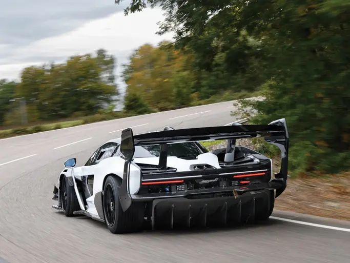 2019 McLaren Senna GTR offered at RM Sothebys Abu Dhabi live auction 2019