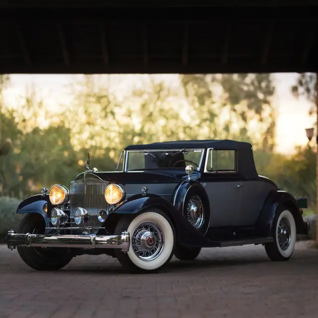 1933 Packard 1005 Twelve Coupe Roadster | Arizona 2018 | RM Sotheby's