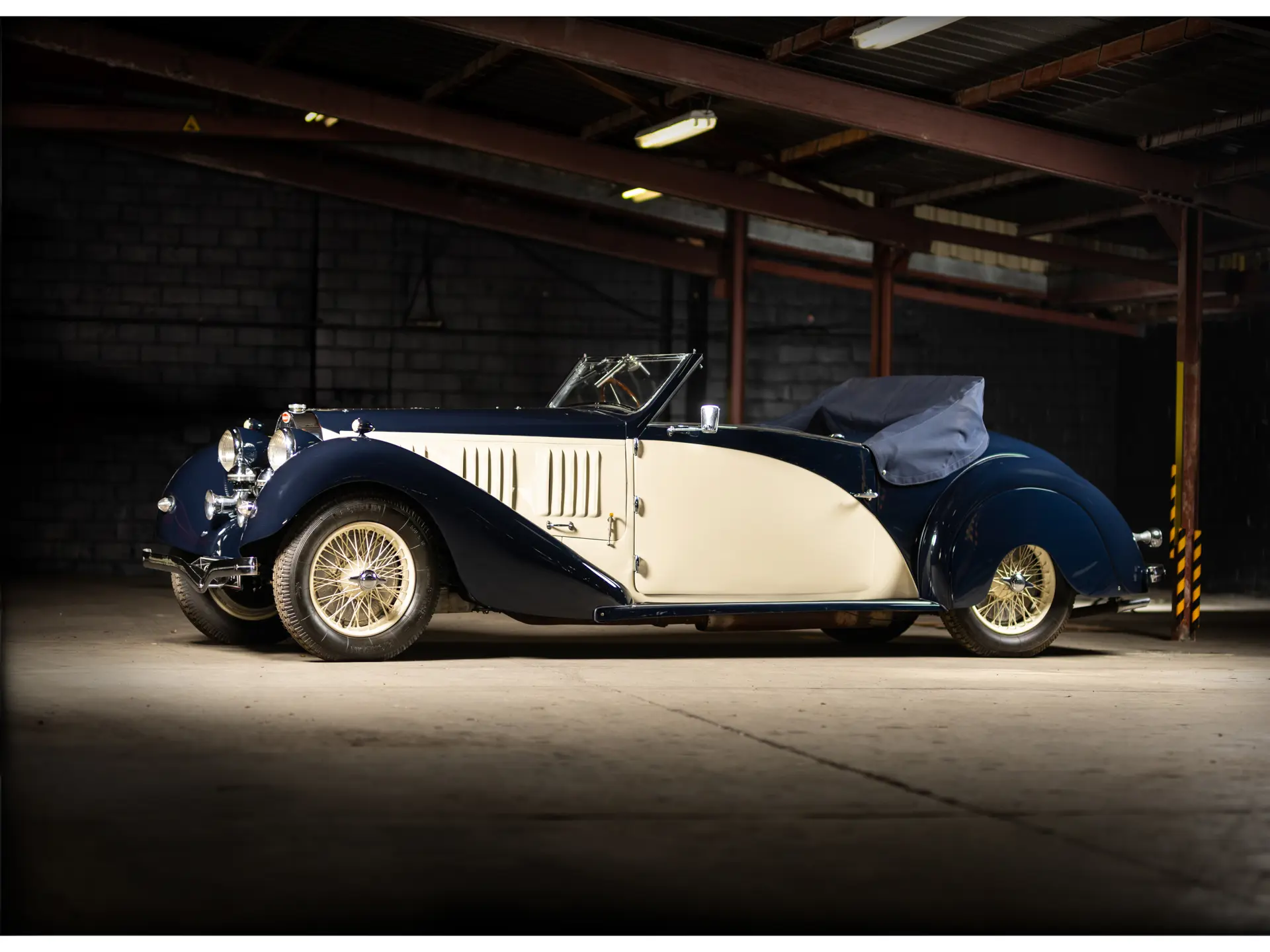 1936 Bugatti Type 57 Cabriolet by Gangloff | Paris 2025 | RM