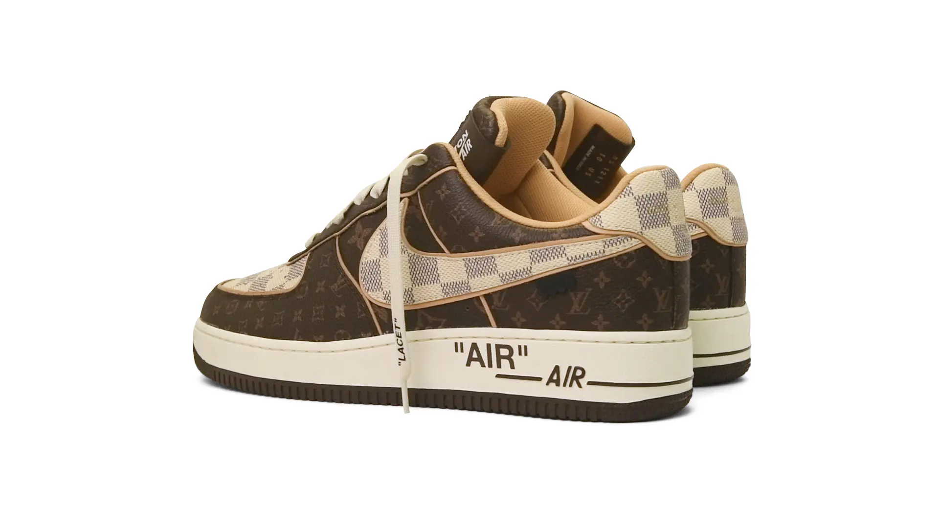 Nike x Louis Vuitton Air Force 1 Pilot Case Size 10 Dare to Dream Collection RM Sotheby s